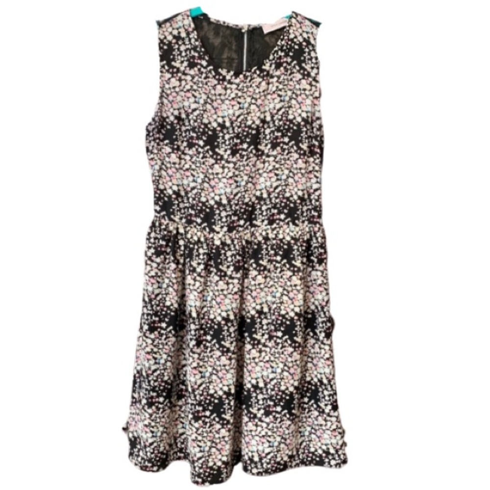 Floral Lace Back Dress